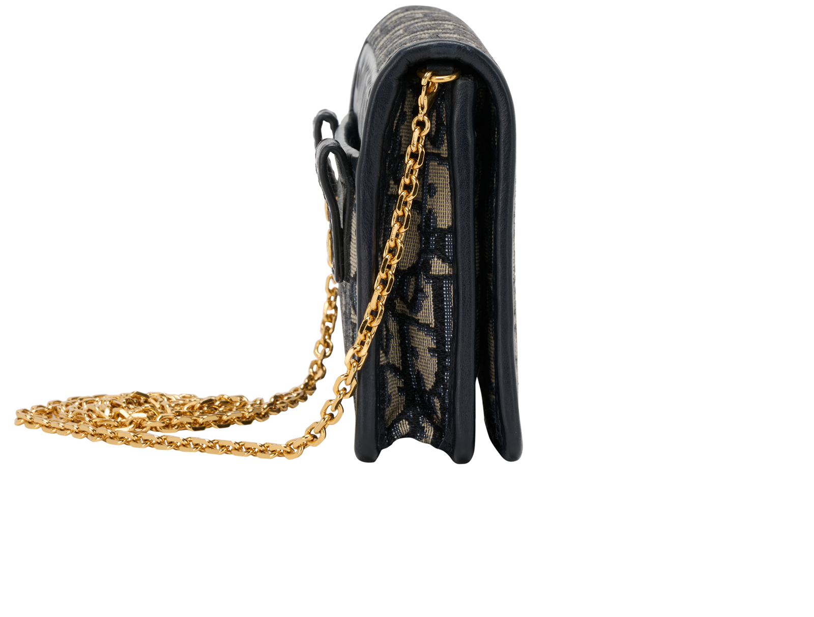 Montaigne Crossbody, &pound;980, Handbags, Beige/Black, Canvas, Side view